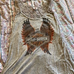 Harley Davidson tank